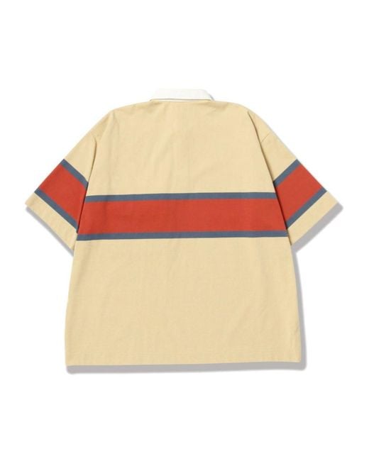 And Wander Multicolor X Gramicci Tech Rugby Polo Shirt for men