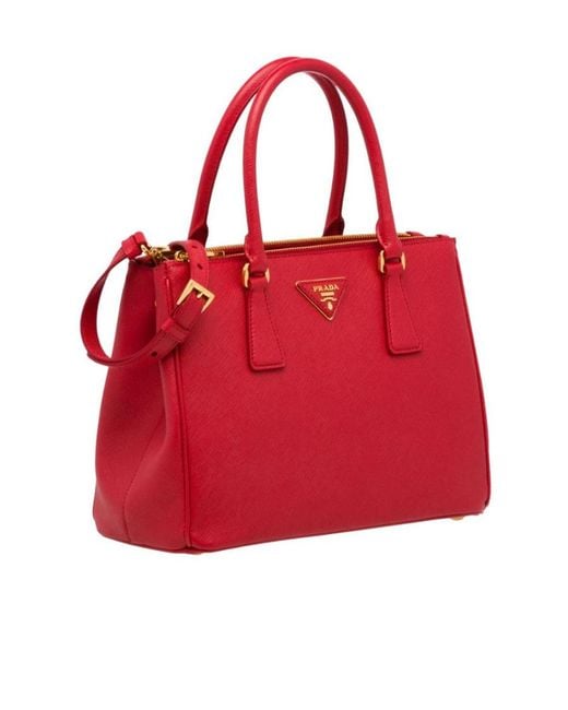 Prada Red Logo Shoulder Bag