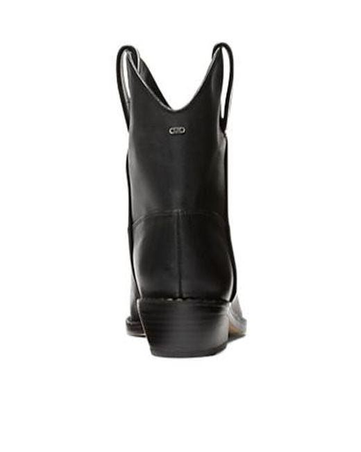 MICHAEL Michael Kors Black Cowboy Boots