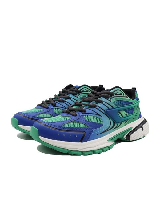 DIESEL Blue S-Serendipity Pro-X1 Panelled Sneakers for men