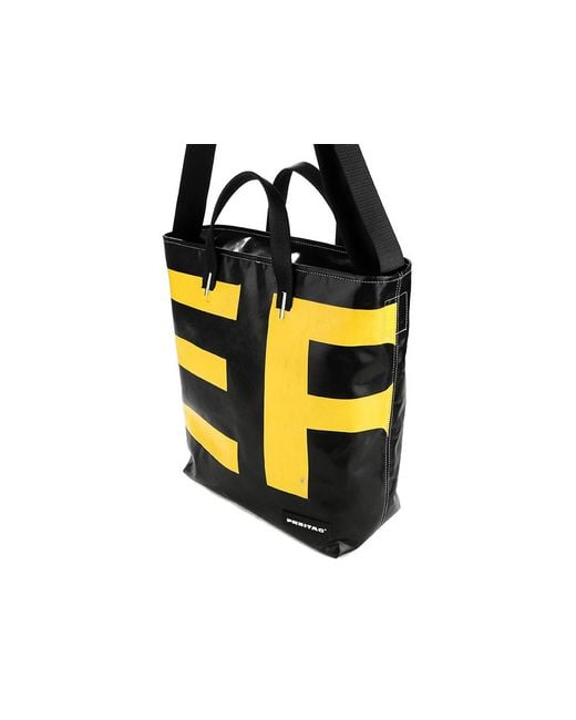 Freitag Yellow Patterned Shoulder Bag
