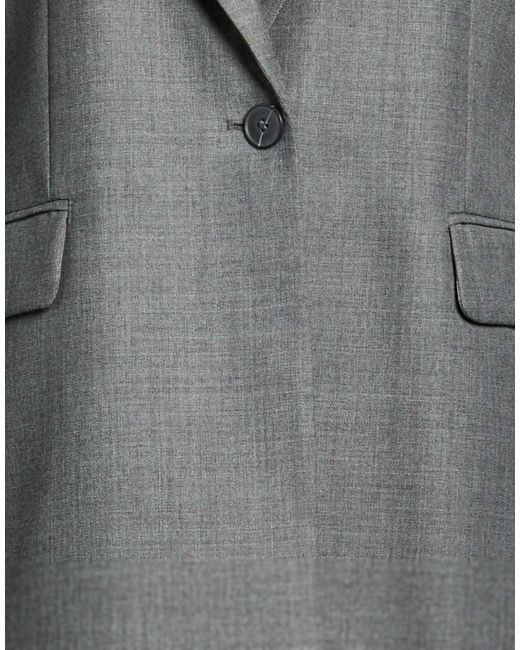 MAX&Co. Gray Single-Breasted Blazer