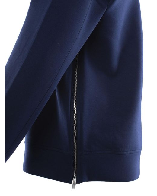Emporio Armani Blue Logo Round-Neck Sweater for men