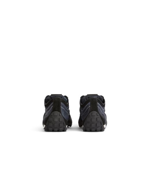 Balmain Black Racing Low Trainers for men