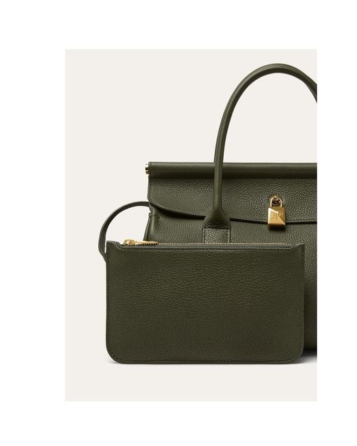 Loro Piana Green Loom Bag L25