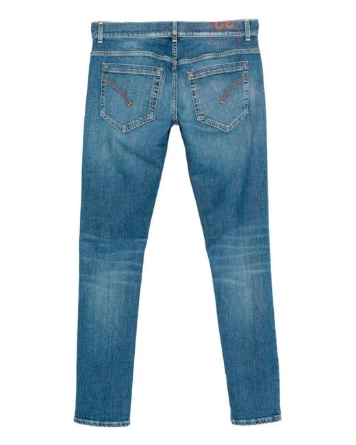 Dondup Blue Five-Pocket Jeans for men