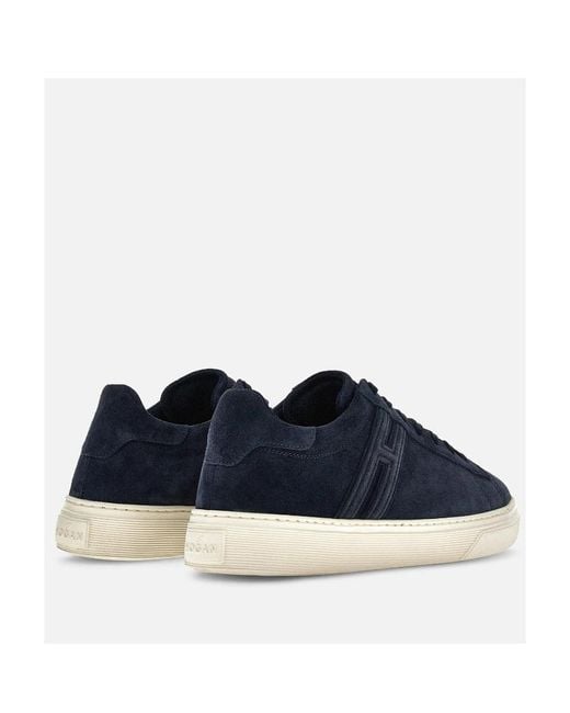 Hogan Blue H365 Low-Top Sneakers for men