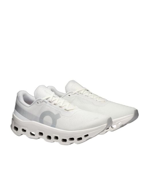 On Shoes White Cloudmonster 1 Sneakers for men