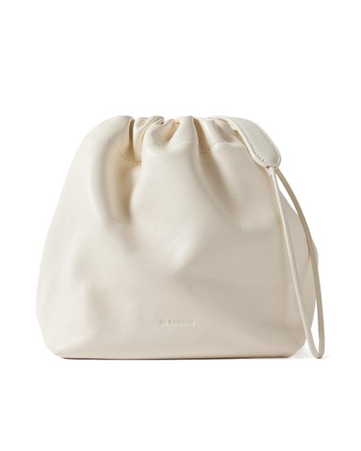 Jil Sander Natural Dumpling Shoulder Bag