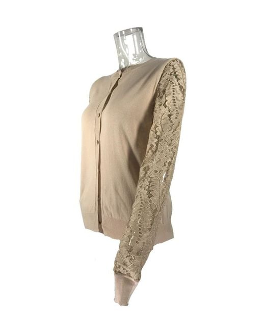 Max Mara Natural Logo Long-Sleeved Sweater