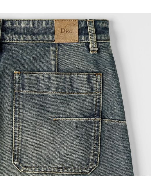 Dior Gray Flared Jeans