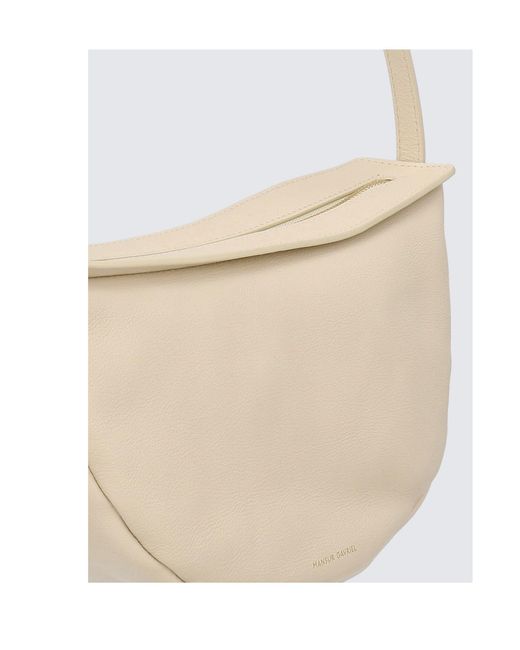 Mansur Gavriel Natural Moon Crossbody Bag