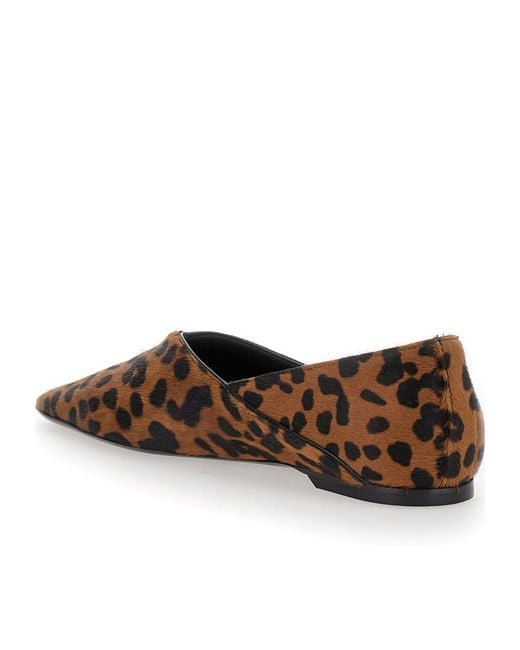 Totême Brown Totême The Everyday Flat Slip-On Shoes