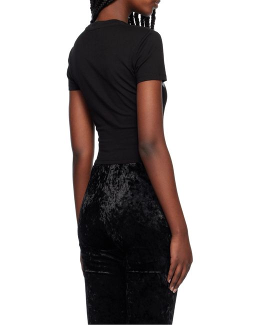 Versace Jeans Black Short-Sleeved T-Shirt