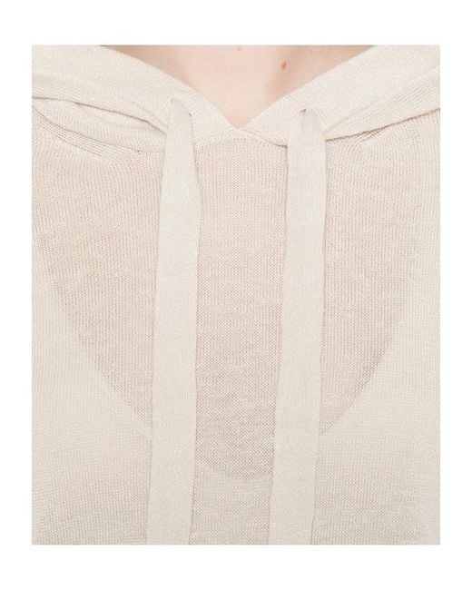 Max Mara White Long-Sleeved Knitwear