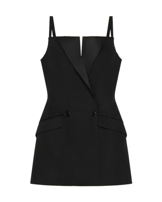 Givenchy Women's Black Mini Tailored Dress