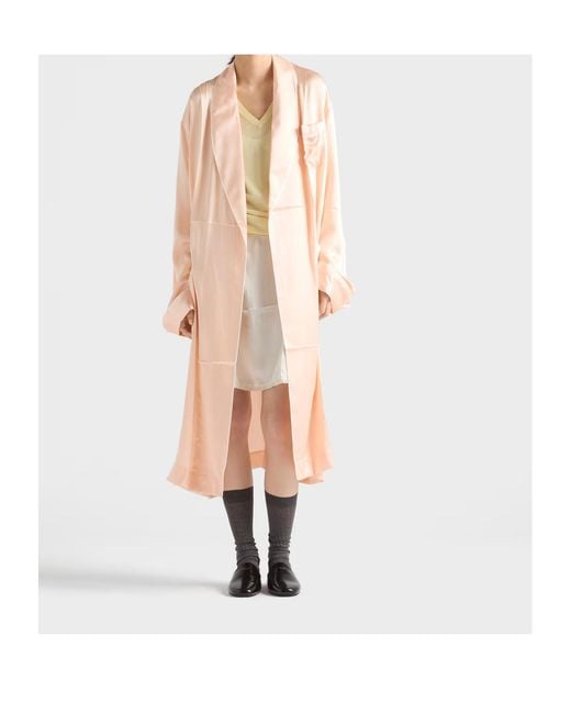 Prada Pink Silk Robe