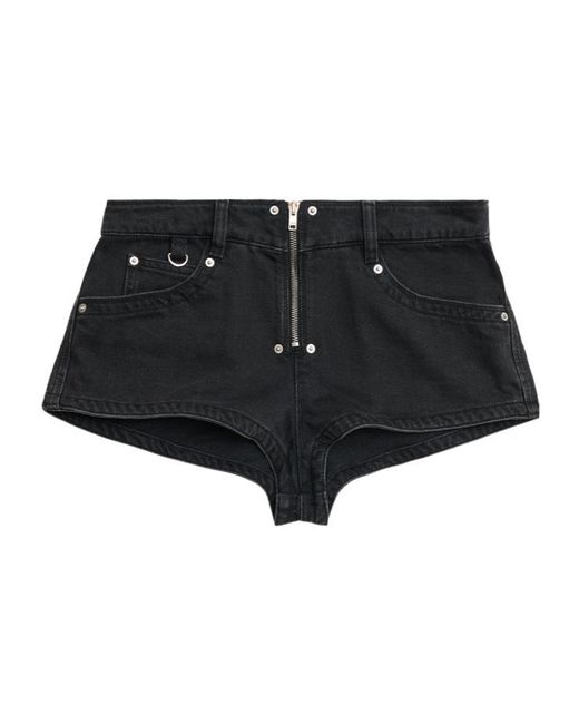 Isabel Marant Black Hania Denim Shorts