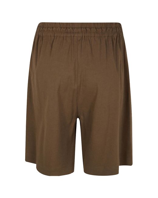 Fabiana Filippi Green Elasticated Waistband Shorts