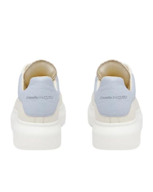 McQueen White Oversized Low-Top Sneakers