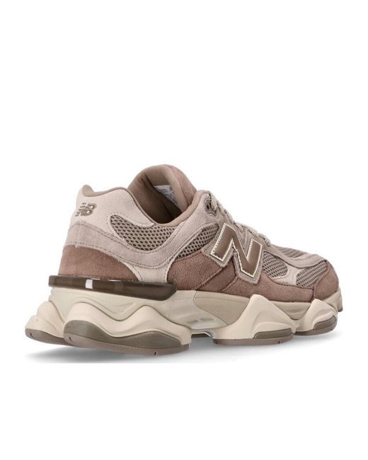 New Balance Gray U9060 Logo Patch Sneakers for men