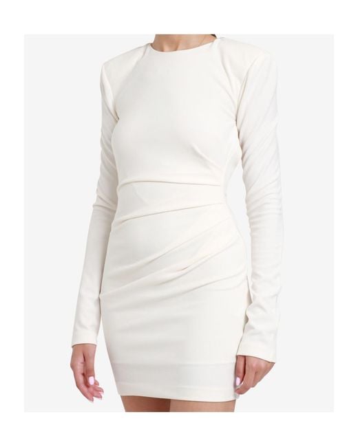 Aniye By White Long Sleeve Dress