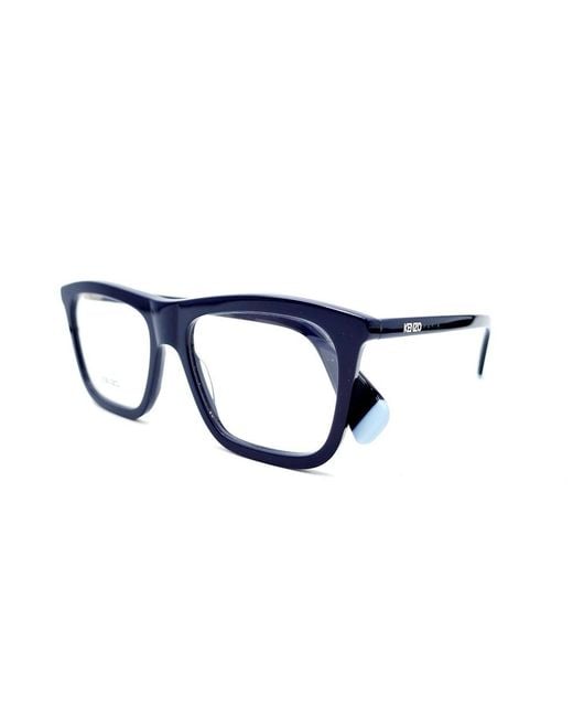 KENZO White Full Frame Plain Mirror for men