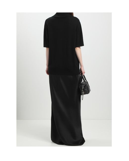 Christopher Esber Black Short Sleeve Dress