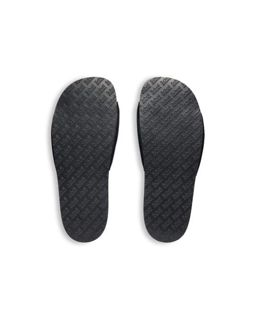 Balenciaga Brown I Scholl Flat Sandal for men