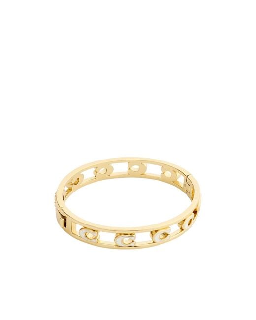 COACH Metallic Enamel Bracelet