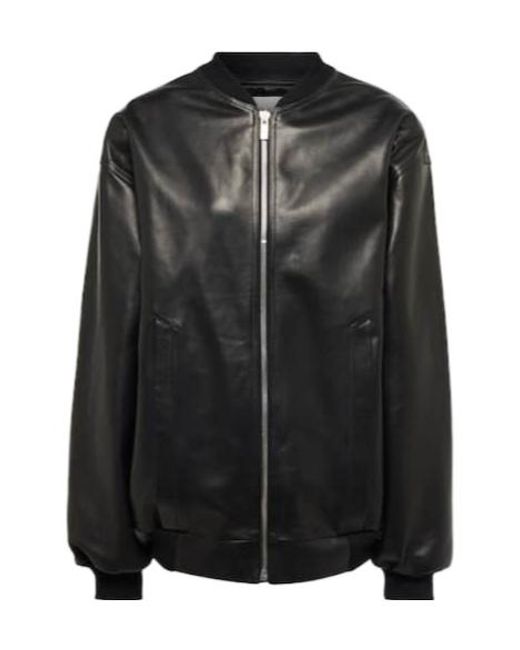Magda Butrym Black Leather Jacket