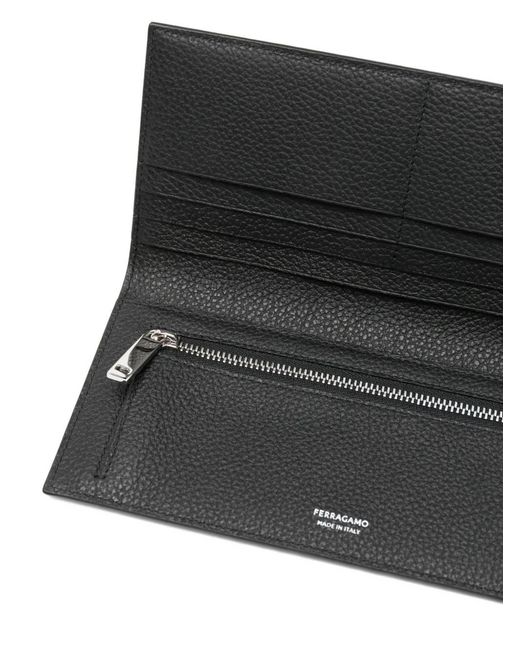 Ferragamo Black Bifold Wallet for men