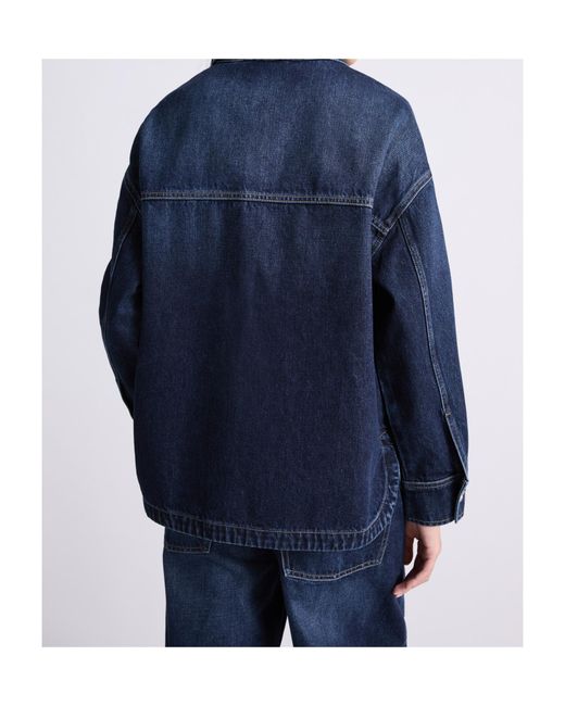 Marella Blue Denim Shacket