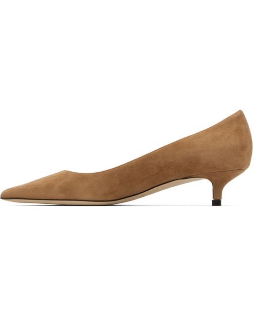 Jimmy Choo Brown Amelia High Heels