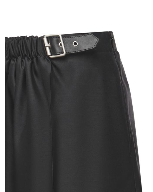 Loewe Black Belted Trousers