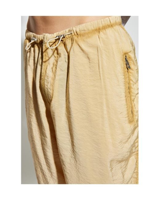 DIESEL Natural P-Daily Layered Drawstring Trousers for men