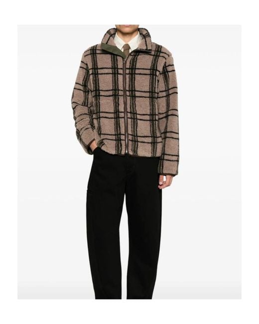 RANRA Brown Long-Sleeve Jacket for men