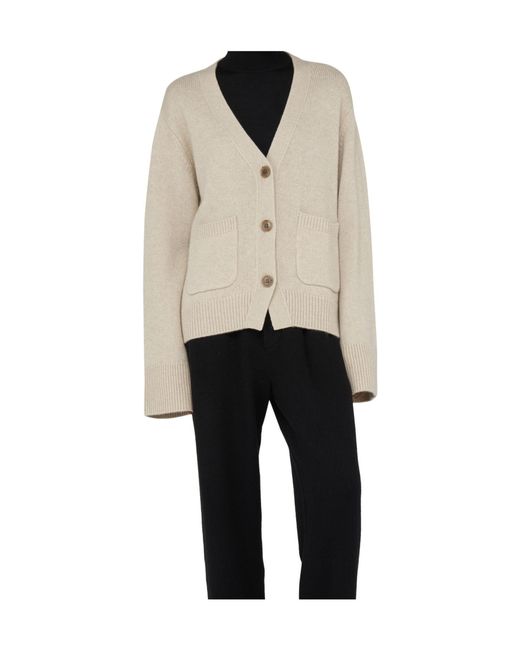 Lisa Yang Natural Danni Cardigan