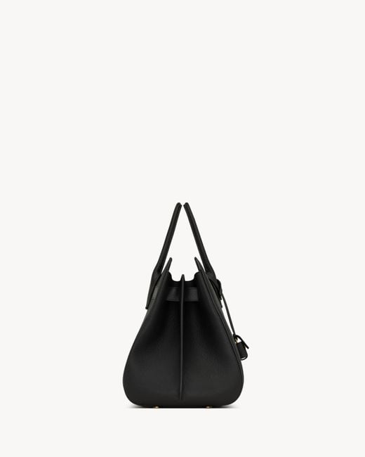 Saint Laurent Black Large Sac De Jour Tote Bag