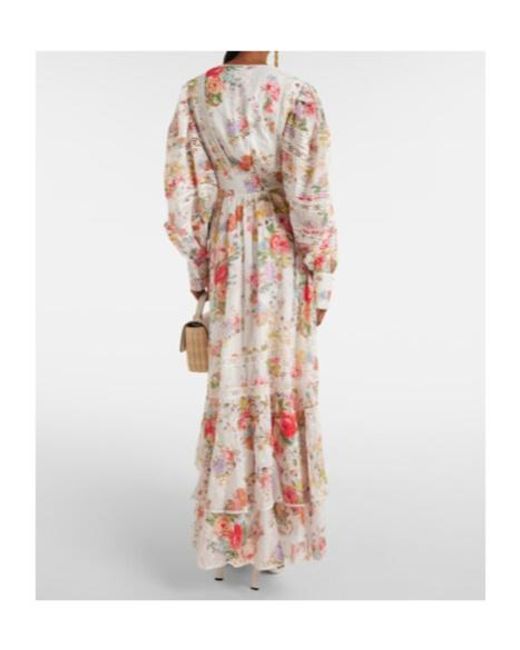 Camilla Multicolor Sew Yesterday Floral Midi Dress