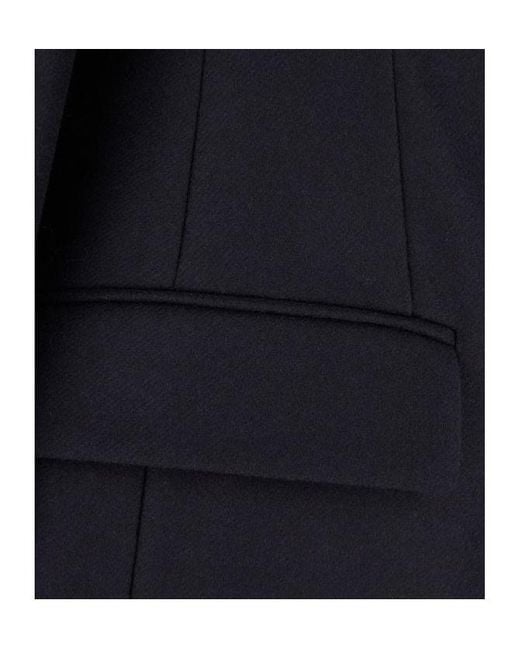 Brunello Cucinelli Black Double-Breasted Coat