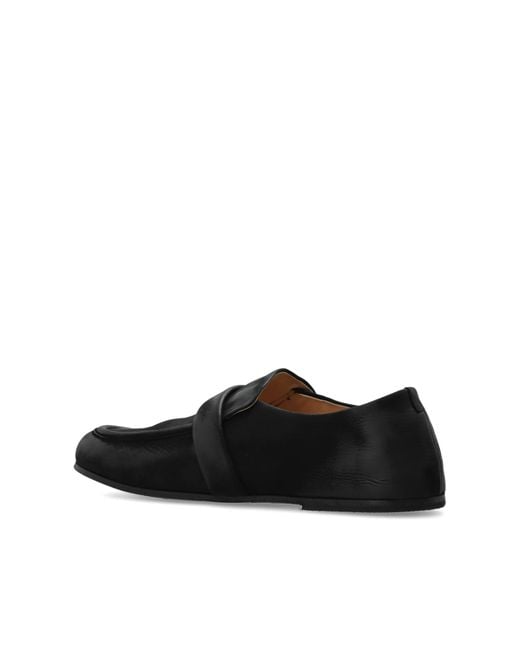 Marsèll Black Marsèll Steccoblocco Almond Toe Loafers