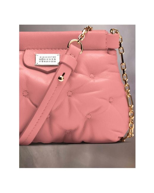 Maison Margiela Pink Glam Slam Classique Mini Bag