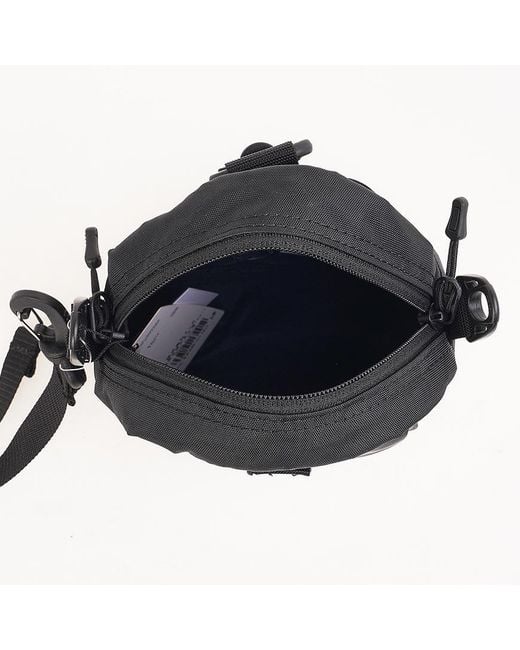 NANGA Black Ur Shoulder Bag for men