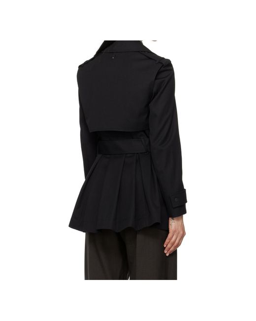 Mackage Black Adva Trench Coat