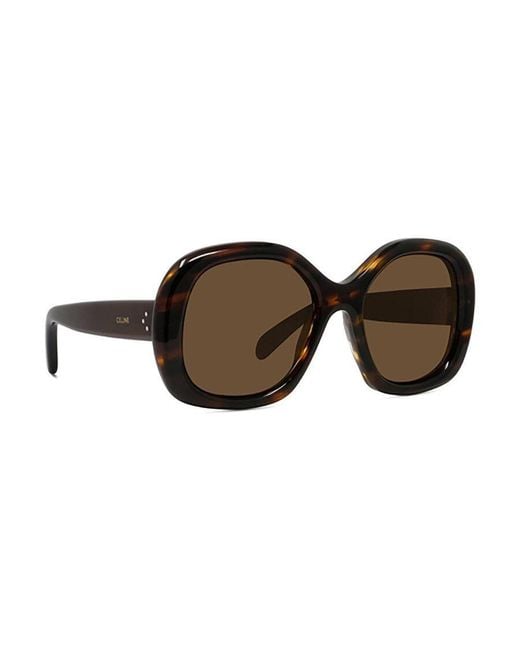 Céline Multicolor Oversized Chunky Sunglasses