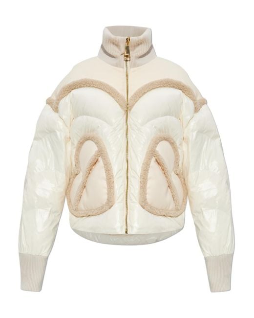 Khrisjoy Natural Corazon Shearling Jacket