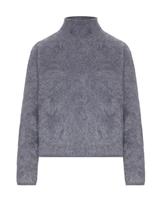 Lisa Yang Gray Cashmere Sweater