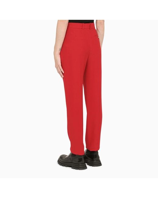 McQueen High-Waist Tailored Trousers