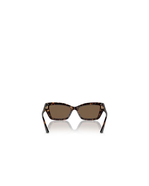 Jimmy Choo White Eyewear Rectangle Frame Sunglasses